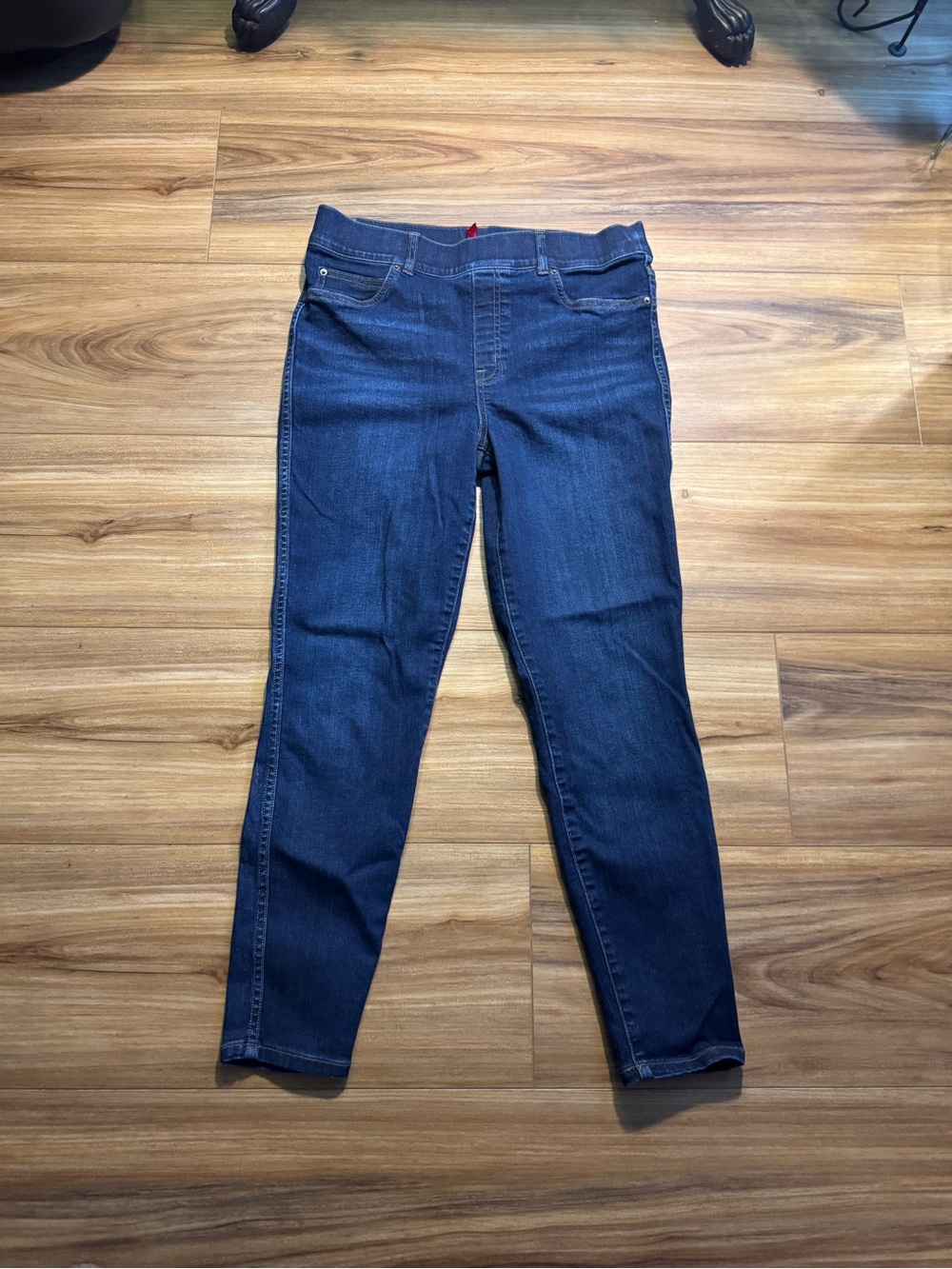 SPANX Women's Indigo Stretch Skinny Jeans Size Large